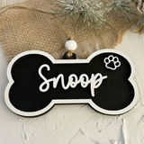 Christmas Dog Bone Stocking Tag/Ornament