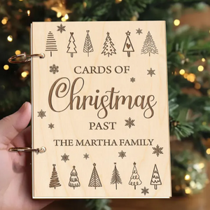 Customize Christmas Card Holder