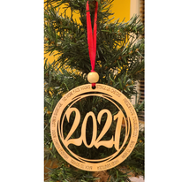 2021 A Year In Review Christmas Ornament