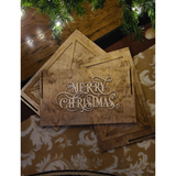 Wooden Christmas Tree Collar Boxes Personalized and Non Personalized Ornament