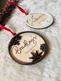 Personalized First Christmas Ornaments