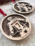 Hockey Player Ornaments