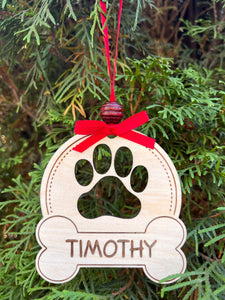 Pup Christmas Ornaments