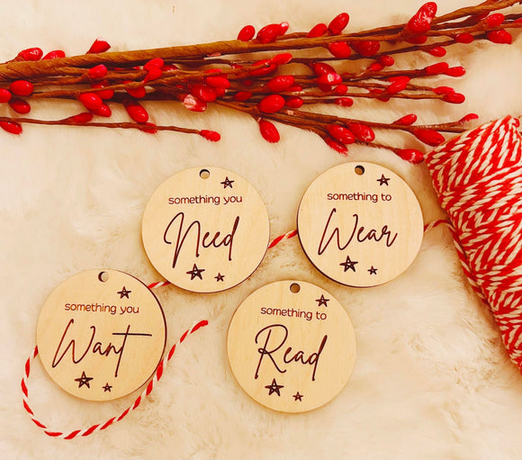 Intentional Gift Giving Christmas Tags