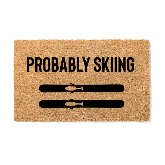 Probably Skiing Doormat