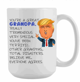 Trump Grandpa Drinkware