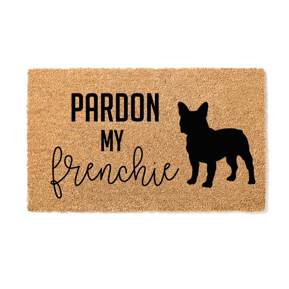 Pardon My Frenchie Doormat