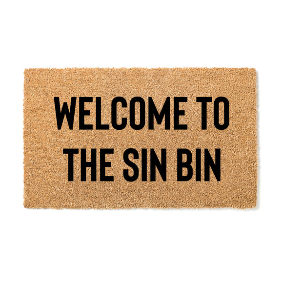 Welcome to the Sin Bin Doormat