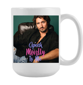 Speak Moistly To Me Drinkware