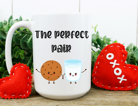 The Perfect Pair Milk + Cookies Drinkware